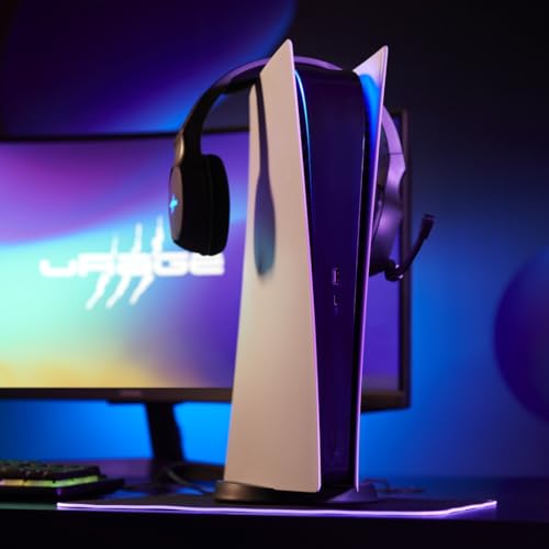 uRage Gaming-Headset SoundZ 400 V2, kabelgebundene Multi-Plattform Kopfhörer für PS5/PC, Over-Ear, in schwarz Bild 5