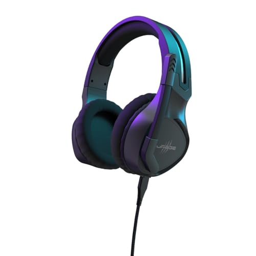 uRage Gaming-Headset SoundZ 300 V2, kabelgebundene Multi-Plattform Kopfhörer für PS4/PS5/PC/Xbox/Laptop/Smartphone, Over-Ear, in schwarz Bild 3