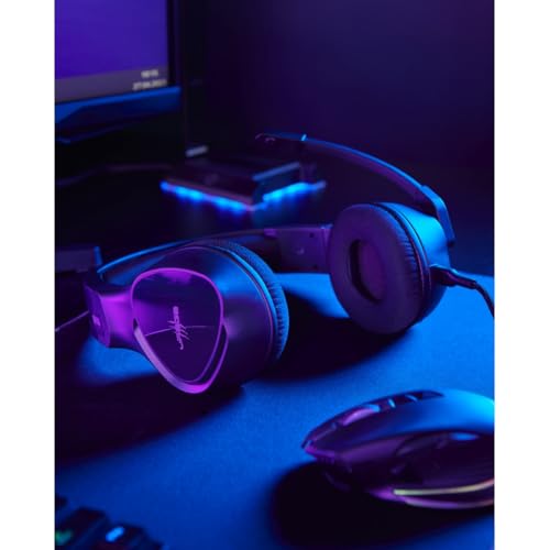 uRage Gaming-Headset SoundZ 300 V2, kabelgebundene Multi-Plattform Kopfhörer für PS4/PS5/PC/Xbox/Laptop/Smartphone, Over-Ear, in schwarz Bild 5