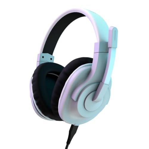 uRage Gaming-Headset SoundZ 100 V2, kabelgebundene Multi-Plattform Kopfhörer für PS4/PS5/PC/Xbox/Laptop/Smartphone, Over-Ear, in weiß Bild 4