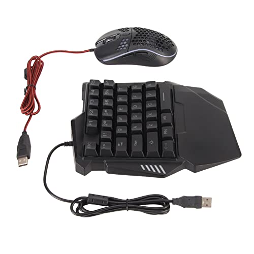 Halbhand-Gaming-Tastatur- und Maus-Konverter-Kombination, Geräuschloses Kabelgebundenes Tastatur-Maus-Konverter-Set für für XboxONE für Bild 7
