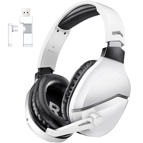 WolfLawS Wireless Gaming Headset (White) Bild 1