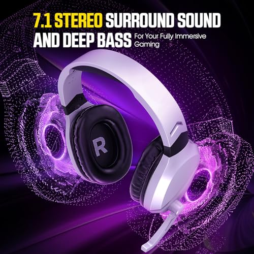 WolfLawS Wireless Gaming Headset (White) Bild 5