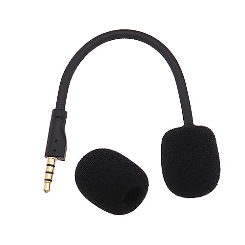 Gaming-Headset-Mikrofon-Ersatz mit Schaumstoff-Abdeckung Kompatibel mit Steelseries Arctis 1 Abnehmbarem Mikrofon Game-Mikrofon Schwarz Bild 1