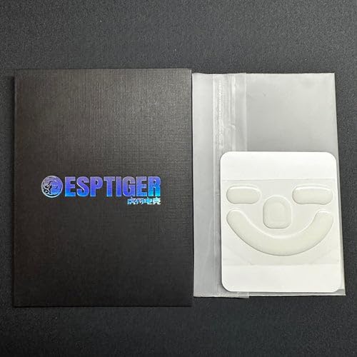Gaming-Maus-Skates ICE – V2 Skates für DeathAdder V3 Pro Mausfüße, 2,5D Kantenbehandlung, glattes PTFE-Material, 3M-Kleber, Weiß Bild 1