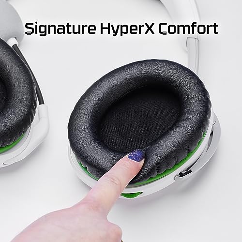 HyperX CloudX Stinger 2, Kabelgebundenes Gaming-Headset für Xbox, Offiziell lizenziert, 50mm-Treiber, Leicht, Memory-Schaumstoff, Schwenkbares Mikrofon, Integrierte Audiosteuerung, Weiß Bild 3