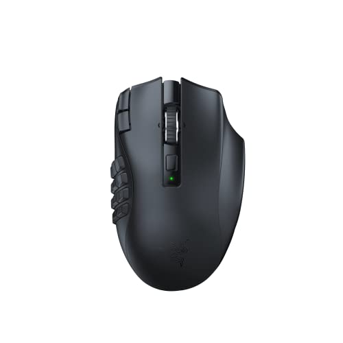 Razer Naga V2 HyperSpeed - Ergonomische Kabellose MMO Gaming Maus & Tartarus V2 - Gaming Keypad Bild 2