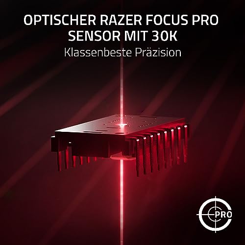 Razer Viper V3 HyperSpeed - Kabellose Esports Gaming-Maus - Focus Pro 30K DPI Sensor - bis zu 280 Std. Akku, Mechanische Maus-Switches 2th Generation - kabellose Abtastrate 4000Hz- PC/Mac | Schwarz Bild 3