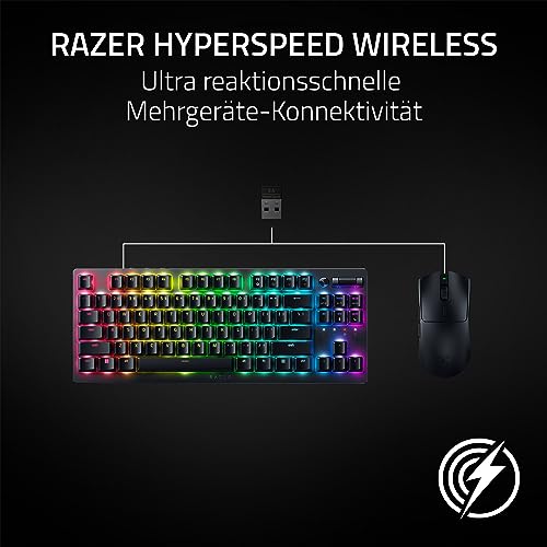 Razer Viper V3 HyperSpeed - Kabellose Esports Gaming-Maus - Focus Pro 30K DPI Sensor - bis zu 280 Std. Akku, Mechanische Maus-Switches 2th Generation - kabellose Abtastrate 4000Hz- PC/Mac | Schwarz Bild 5