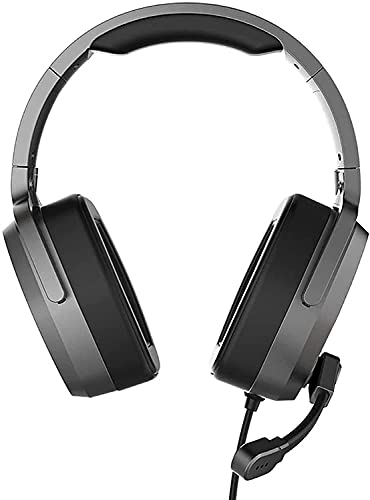 Gaming -Headset, 7.1 Surround -Sound, Memory Foam Ohrpolster, abnehmbares Mikrofon, funktioniert Bild 2