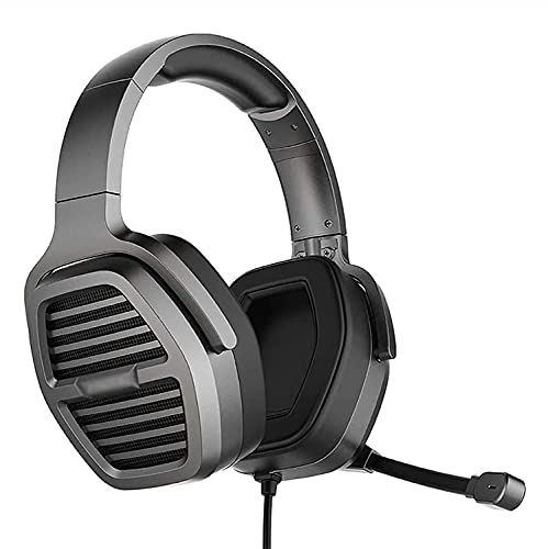Gaming -Headset, 7.1 Surround -Sound, Memory Foam Ohrpolster, abnehmbares Mikrofon, funktioniert Bild 3