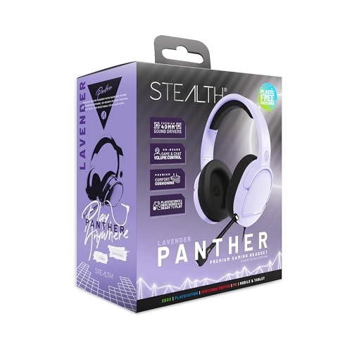 Panther Gaming Headset Lavender (PS4/PS5/XBOX/NSW) Bild 1