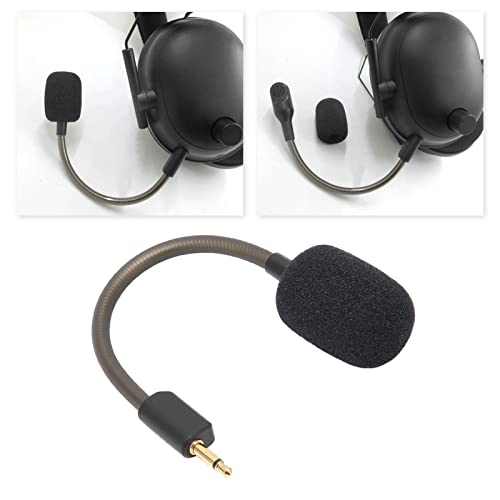 Gaming Headset Mikrofon Ersatz, Noise Cancelling Boom mit Flexibler Ständer für PC, Konsole, Xbox, PlayStation Bild 2