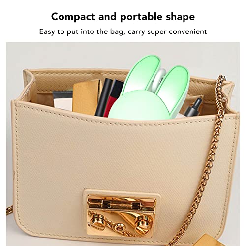 Jectse Cute Bunny Kabellose Maus, 2,4 G Tragbare Optische Mäuse, Computermaus mit Einstellbarer DPI, Kabellose Maus, Kleine Leise Maus für Laptop-Desktop-PC (Matcha-Grün) Bild 5