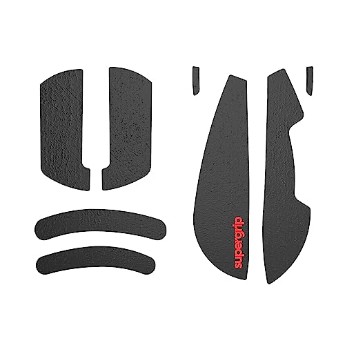 Pulsar Gaming Gears Supergrip Griptape-Set für VAXEE XE Wireless Schweißabsorbierend, hohe Leistung, rutschfest, 3M-Kleber, Keine Rückstände, Maus-Griffband, ultradünn, 0,5 mm Bild 1