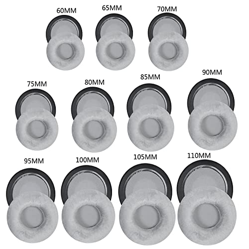 Earpads Replacement Earpads Cushion Cover Headset Repair 60mm 65 70 75 80 90 95 100 105 65mm 70mm 75mm 80mm 90mm 95 100mm for Gaming Headphones Bild 4