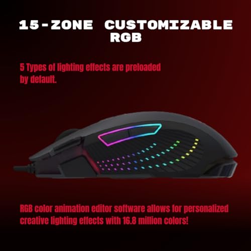 A4Tech Bloody J90S Gaming-Maus - 4 Kerne aktiviert - anpassbare RGB - 8000 CPI / 150IPS - 6 Scharfschützenmodi - 2 zusätzliche Schießtasten - X/Y-Achse einstellbar - X'Glide Metallstiefel Bild 5