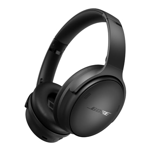 Bose QuietComfort Kabellose Kopfhörer mit Mikrofon und Noise-Cancelling, Bluetooth-Over-Ear-Kopfhörer, Audiophile Kopfhörer, On-Ear-Kopfhörer mit Noise-Cancelling, bis 24 Stunden Akkulaufzeit, Schwarz Bild 1