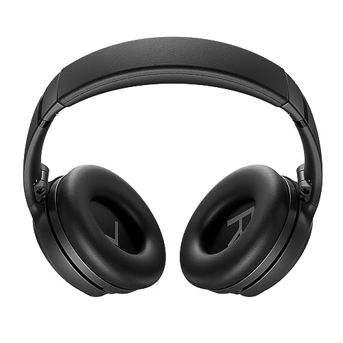 Bose QuietComfort Kabellose Kopfhörer mit Mikrofon und Noise-Cancelling, Bluetooth-Over-Ear-Kopfhörer, Audiophile Kopfhörer, On-Ear-Kopfhörer mit Noise-Cancelling, bis 24 Stunden Akkulaufzeit, Schwarz Bild 4