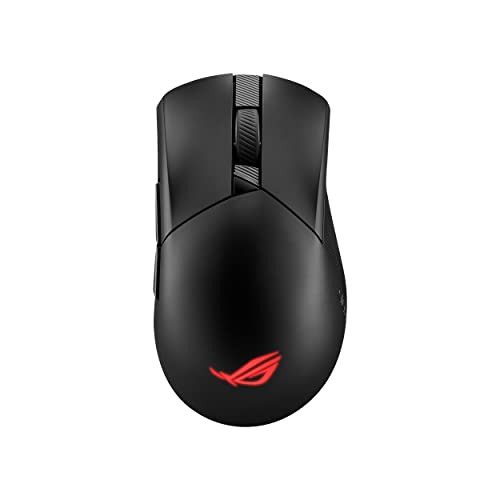 ASUS ROG Gladius III Wireless AimPoint Gaming Maus, Konnektivität (2,4 GHz RF, Bluetooth, kabelgebunden), 36000 DPI Sensor, 6 programmierbare Tasten, ROG SpeedNova, austauschbare Schalter, Bild 1