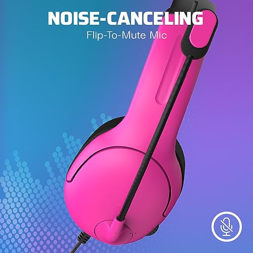 PDP PS5 AIRLITE Wired Headset Nebula Pink Bild 4