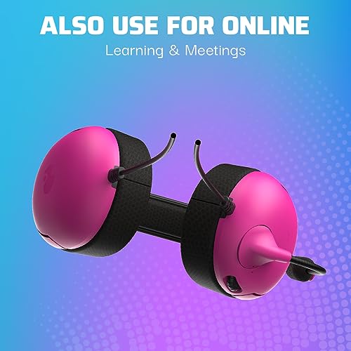 PDP PS5 AIRLITE Wired Headset Nebula Pink Bild 6