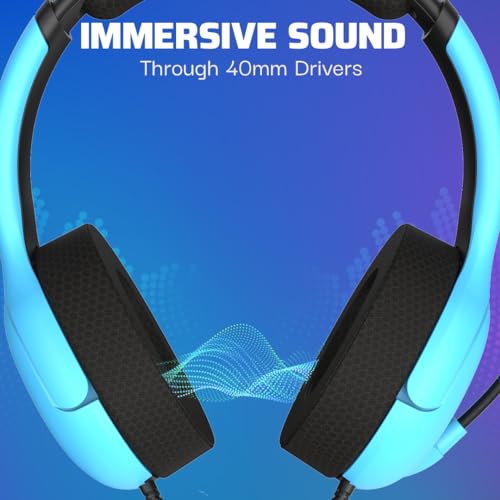 PDP PS5 AIRLITE Kabelgebundenes Headset Neptune Blue Bild 2