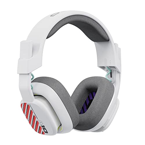 ASTRO Gaming A10 Gen 2 Kabelgebundenes Over-Ear-Headset mit Flip-to-Stumm-Mikrofon, 32-mm-Treiber, PlayStation-kompatibel, PC, Weiß (Renewed) Bild 1