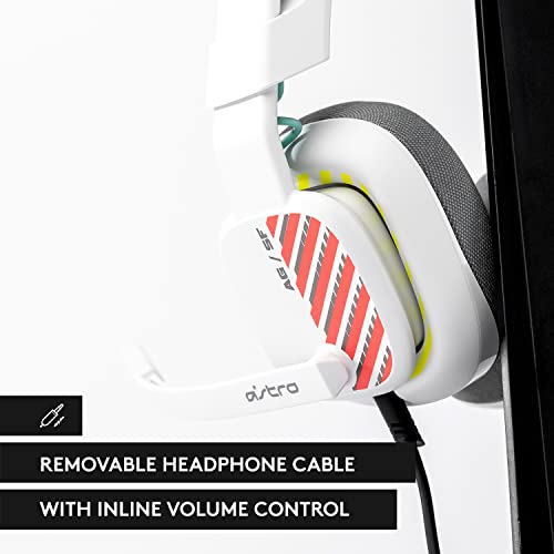 ASTRO Gaming A10 Gen 2 Kabelgebundenes Over-Ear-Headset mit Flip-to-Stumm-Mikrofon, 32-mm-Treiber, PlayStation-kompatibel, PC, Weiß (Renewed) Bild 4