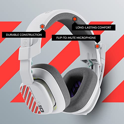 ASTRO Gaming A10 Gen 2 Kabelgebundenes Over-Ear-Headset mit Flip-to-Stumm-Mikrofon, 32-mm-Treiber, PlayStation-kompatibel, PC, Weiß (Renewed) Bild 7