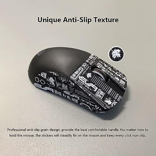 DucKey Mausgriffband Anti Rutsch Aufkleber für ROG Harpe Ace Aim Lab Edition Gaming Maus (Color : 15) Bild 3