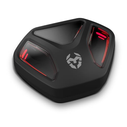 KROM KALL - In-Ear-Gaming-Stereo-Headset, integriertes Mikrofon, Bluetooth 5.3 Zero Latency, Push-to-Talk, ergonomisches Design, 12 Stunden Akkulaufzeit, Ladeetui, USB Typ-C Kabel inklusive, Schwarz Bild 6
