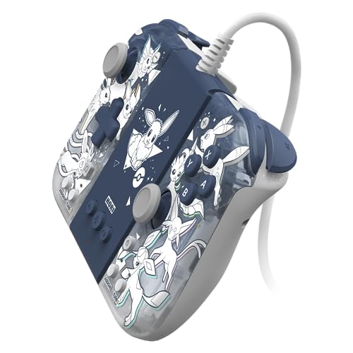 HORI Nintendo Switch Split Pad Compact Attachment Set (Eevee Evolutions) - Ergonomic Controller for Handheld Mode & Wired Controller - Officially Licensed by Nintendo & Pokémon Bild 3