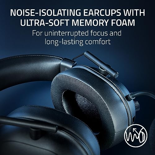 Razer BlackShark V2 HyperSpeed kabelloses Gaming-Headset: 280 g leicht, THX Spatial Audio, biegbares Mikrofon, 50-mm-Treiber, 2,4 GHz, Bluetooth oder USB, 70 Stunden Akku mit USB-Typ-C-Aufladung Bild 6