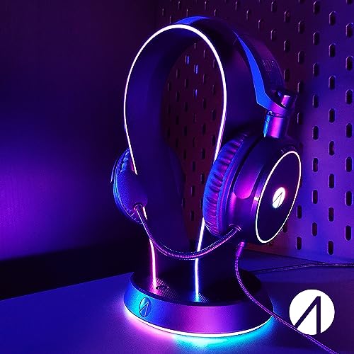 Stealth Regenbogen Gaming Headset Ständer mit Light-Up LED Headset - für PS4, PS5, Xbox, Switch und PC [Video Game] Bild 2
