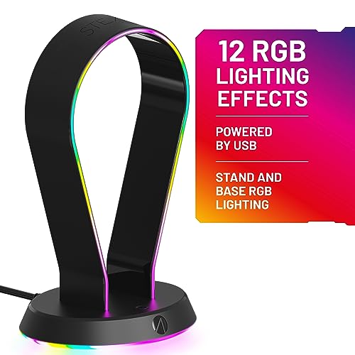 Stealth Regenbogen Gaming Headset Ständer mit Light-Up LED Headset - für PS4, PS5, Xbox, Switch und PC [Video Game] Bild 5