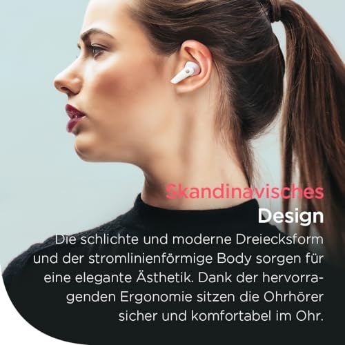Libratone AIR+ 3 True Wireless In-Ear Kopfhörer mit aktiver Geräuschunterdrückung (Hi-Fi Sound, 24h Akku, ANC, Noise Cancelling, IP54, Bluetooth 5.2) (schwarz) Bild 5