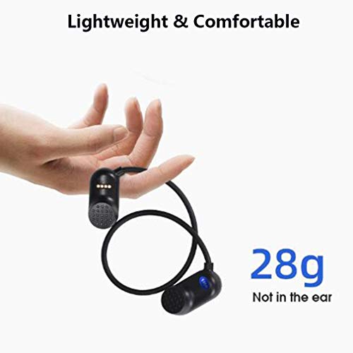 Bone Conduction Kabellos Kopfhörer Bluetooth 5.0, IPX8 Wasserdicht 8GB Schwimm MP3-Player, Drahtlose Sport Kopfhörer mit offenem Ohr, Schweißfestes Wireless Headset für Workout Laufen Fitnesss Bild 6