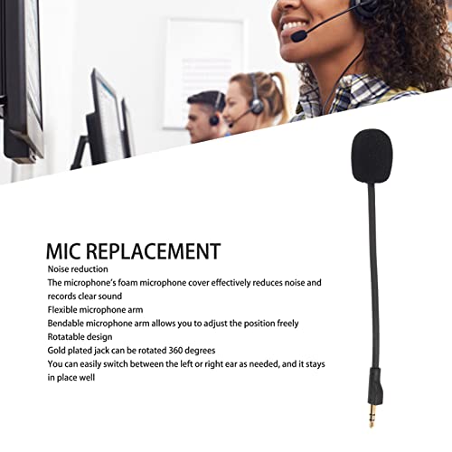 Ersatz-Game-Mikrofon für G PRO, G PRO X Gaming-Headset, Abnehmbares 3,5-mm-Mikrofon mit Geräuschunterdrückung Bild 2