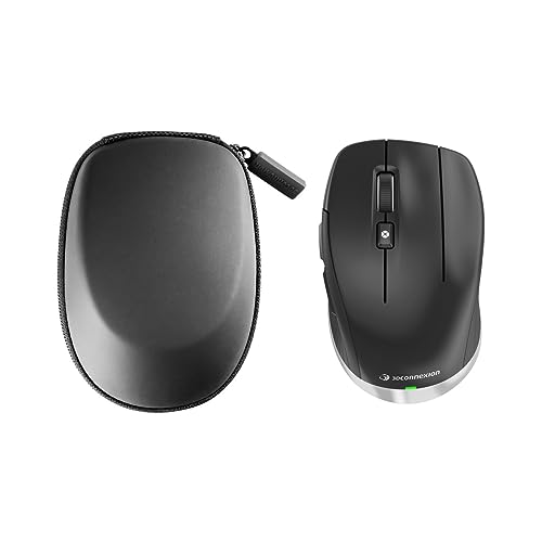 3Dconnexion CadMouse Compact Wireless (Kompakte Maus, optisch, kabellos, USB-C, Rechtshänder), Mattschwarz Bild 1