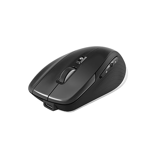 3Dconnexion CadMouse Compact Wireless (Kompakte Maus, optisch, kabellos, USB-C, Rechtshänder), Mattschwarz Bild 2