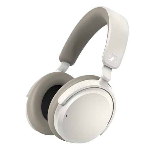 Sennheiser ACCENTUM Wireless Noise Cancelling Bluetooth Headphones, 50 Std. Akkulaufzeit, hybrides ANC, 24/7 Komfort, Over Ear Headphones, kabellose Bluetooth Kopfhörer für die Schule, Reisen, Weiß Bild 1