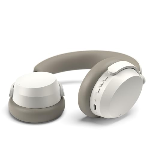 Sennheiser ACCENTUM Wireless Noise Cancelling Bluetooth Headphones, 50 Std. Akkulaufzeit, hybrides ANC, 24/7 Komfort, Over Ear Headphones, kabellose Bluetooth Kopfhörer für die Schule, Reisen, Weiß Bild 2