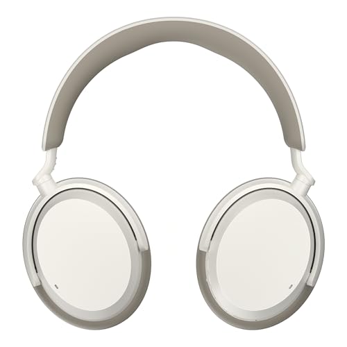 Sennheiser ACCENTUM Wireless Noise Cancelling Bluetooth Headphones, 50 Std. Akkulaufzeit, hybrides ANC, 24/7 Komfort, Over Ear Headphones, kabellose Bluetooth Kopfhörer für die Schule, Reisen, Weiß Bild 4