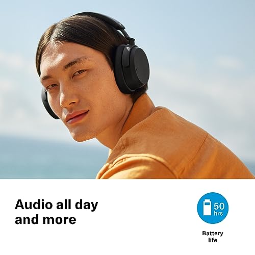 Sennheiser ACCENTUM Wireless Noise Cancelling Bluetooth Headphones, 50 Std. Akkulaufzeit, hybrides ANC, 24/7 Komfort, Over Ear Headphones, kabellose Bluetooth Kopfhörer für die Schule, Reisen, Weiß Bild 5