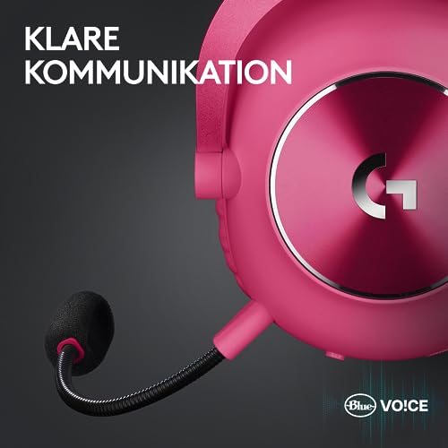 Logitech G PRO X TKL LIGHTSPEED kabellose Gaming-Tastatur PRO X 2 LIGHTSPEED Wireless Gaming Headset, PC, PS5, PS4, QWERTZ Deutsches Layout - Magenta Bild 6
