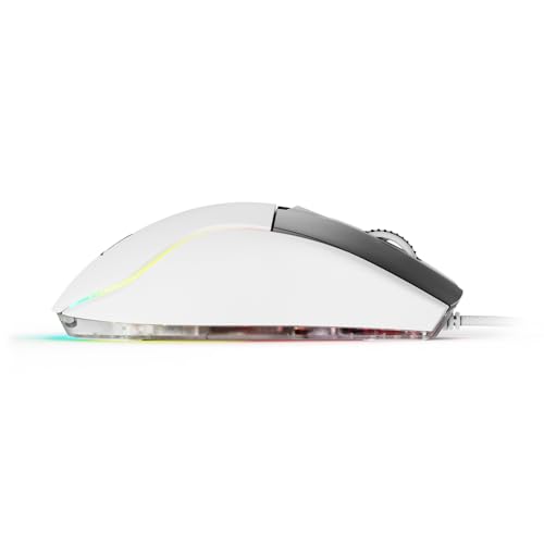 Sharkoon Skiller SGM35 White, Optical Gaming Maus, RGB, PBT Button Bild 3