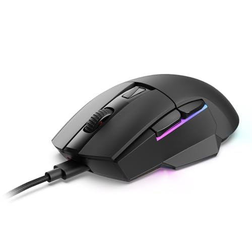 Sharkoon Skiller SGM50W Black, Wireless Optical Gaming Maus, RGB, PBT Button Bild 5