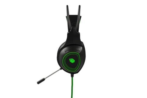 PUSAT Gaming Headset Lite, USB, 40 mm Treiber, Stereo Sound, Leicht, Control Pod – Schwarz Bild 4