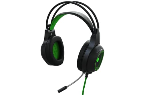 PUSAT Gaming Headset Lite, USB, 40 mm Treiber, Stereo Sound, Leicht, Control Pod – Schwarz Bild 6